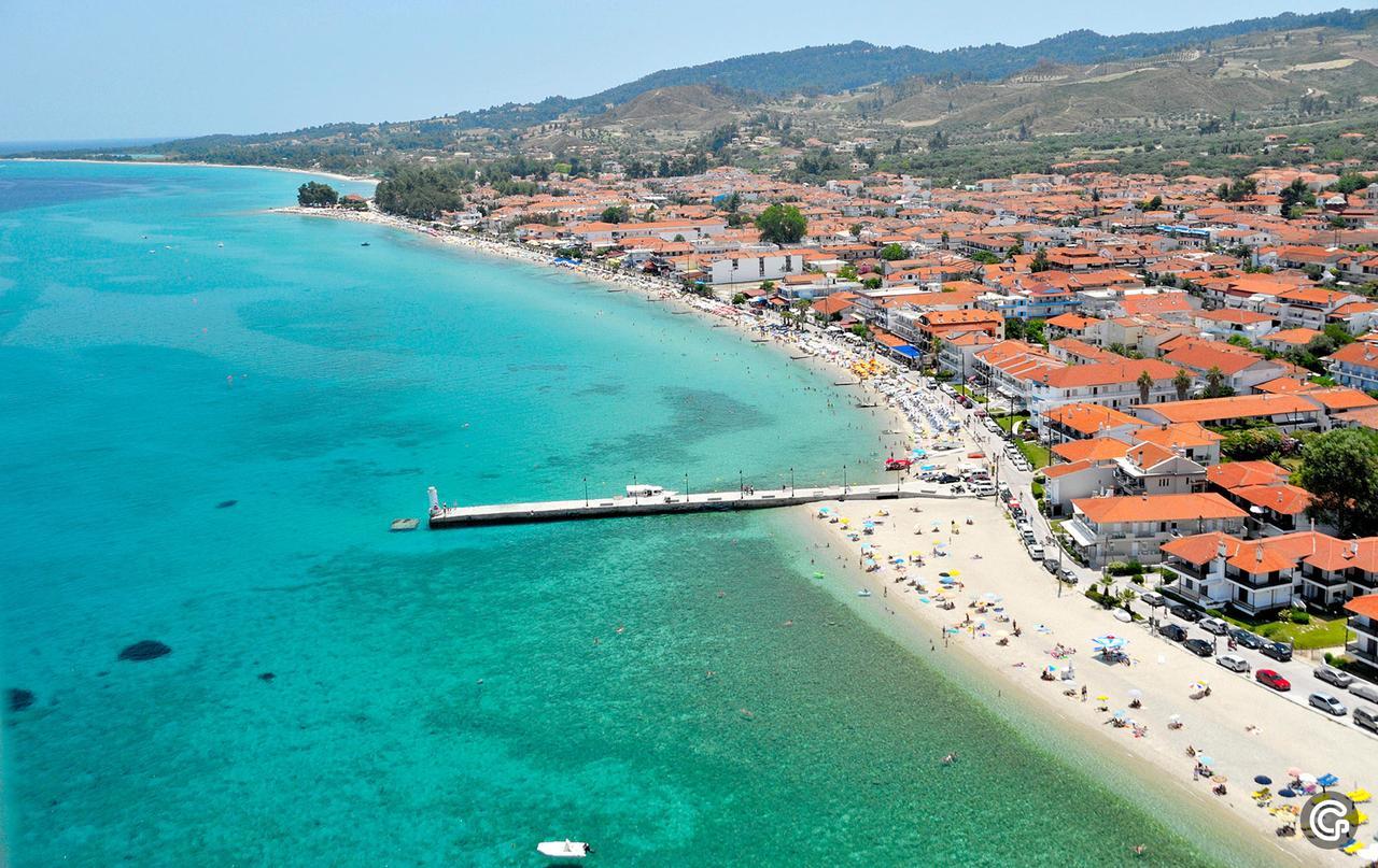 Luxury 2Br Apartment 50M From Beach Pefkochori Exterior foto